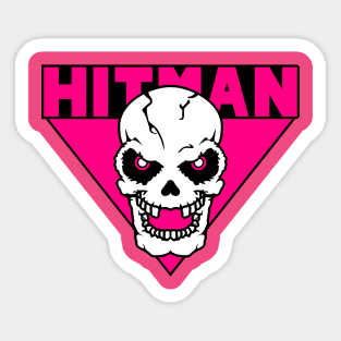 Bret "Hitman" Hart Shirt Sticker